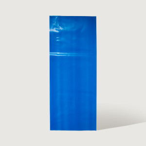 iKON Blue Poly Open End Bag 280mm x 700mm 100um 50 pack