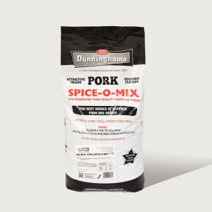 Dunninghams Sausage Meal Pork Spice-O-Mix 25Kg